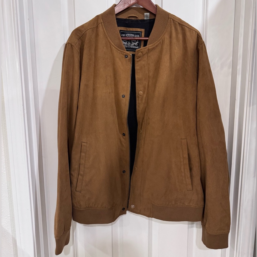 Levi's Tan Bomber Jacket